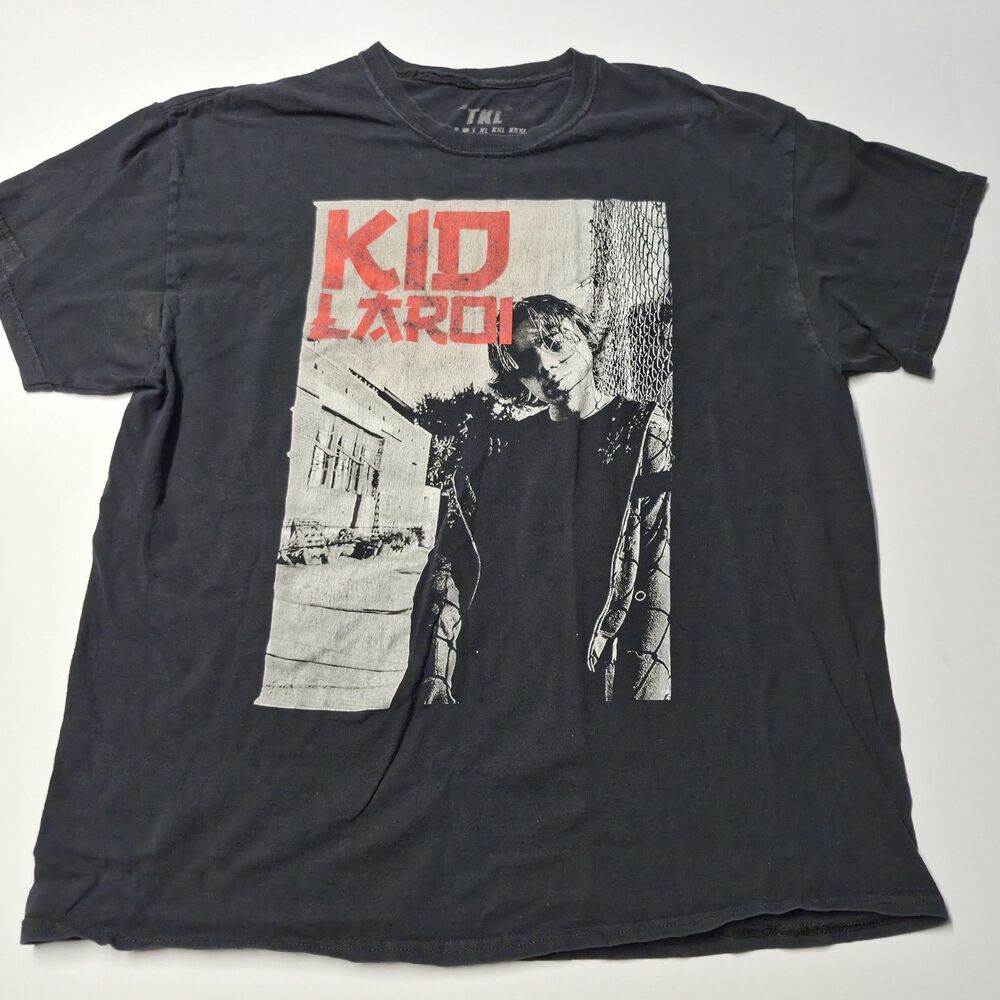 ​The Kid LAROI Official Merchandise Graphic T-Shirt Black Size XL - Pre-Owned
